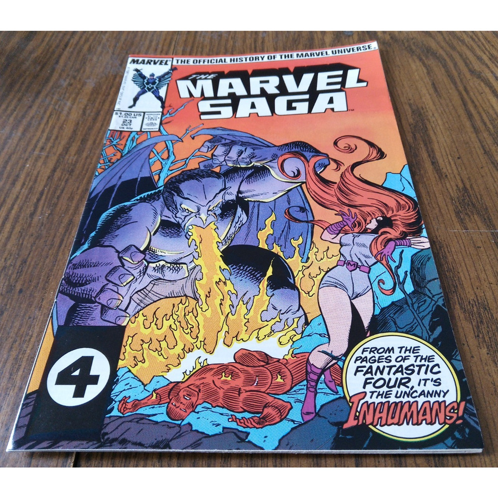 The Marvel Saga #23 October 1987 Marvel Comics